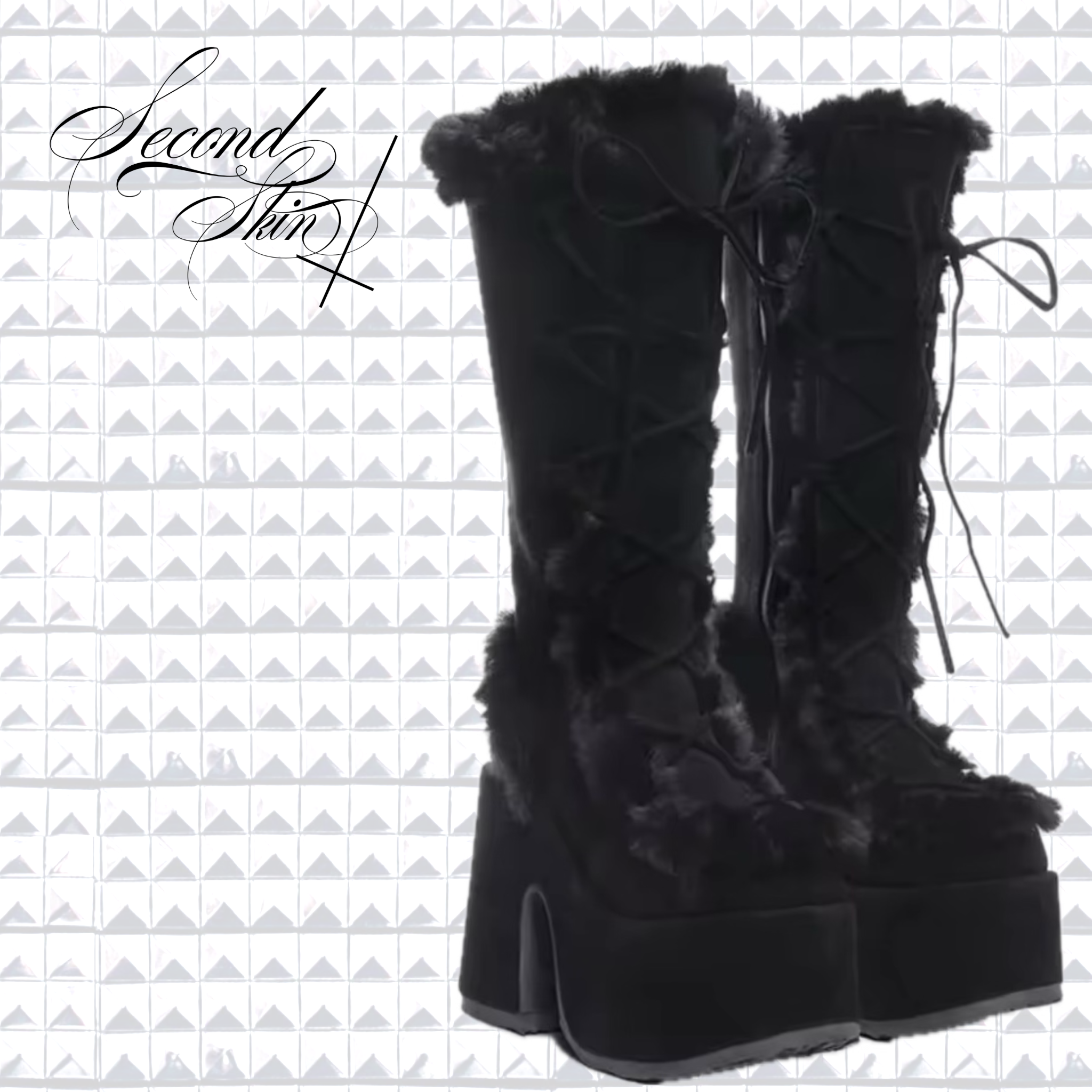 DEMON FLUFFY BOOTS :3