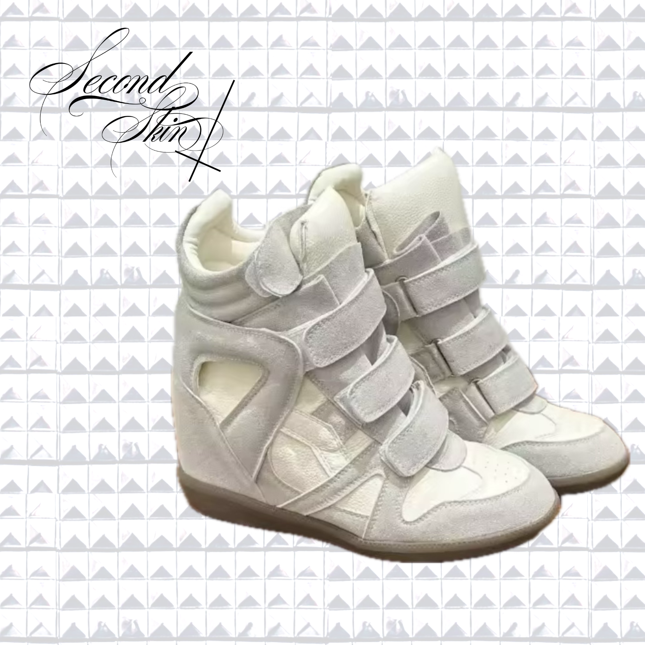 RUNWAY PLATFORM SNEAKERS (BLACK,WHITE) :3