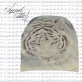 WHITE TIGER BEANIE :3