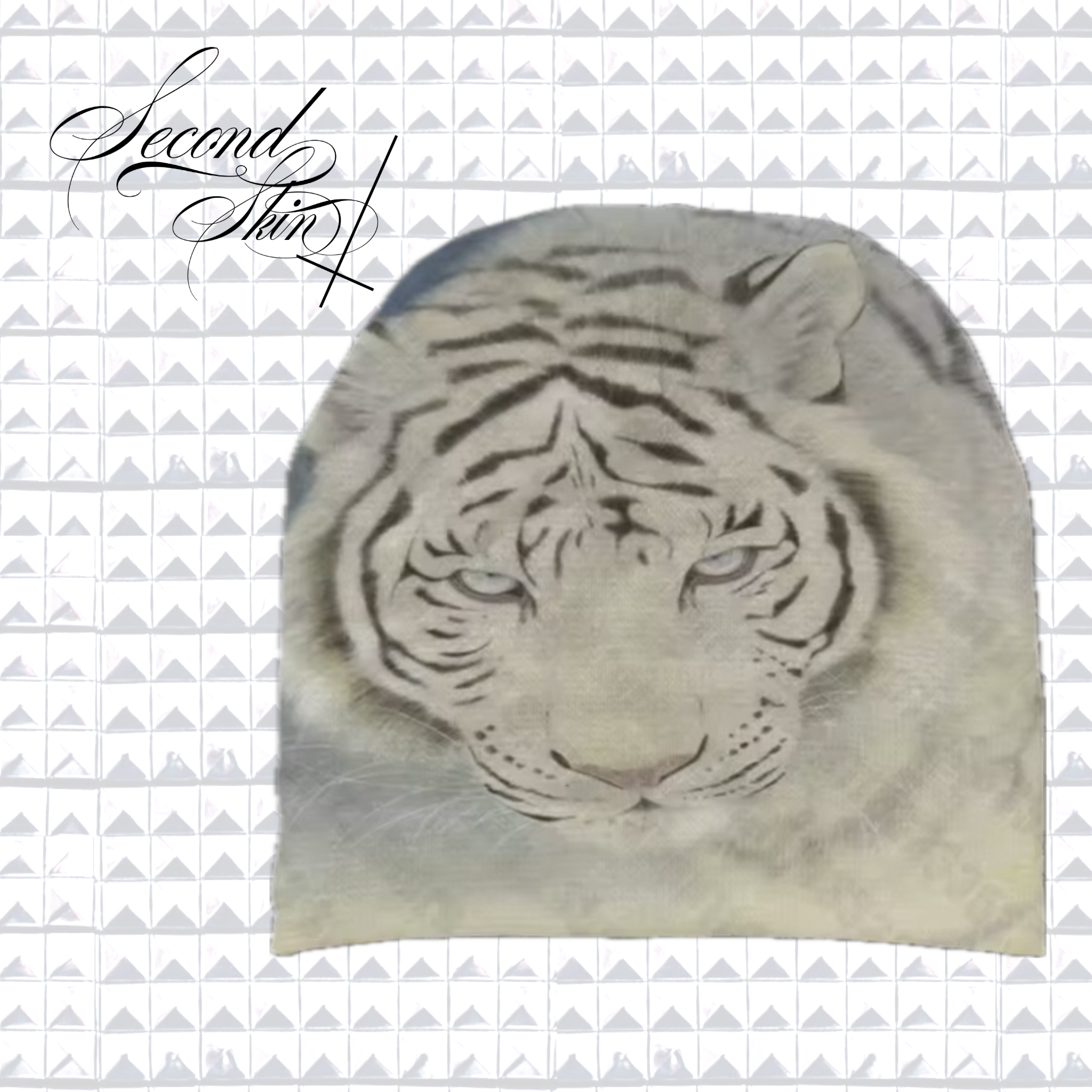 WHITE TIGER BEANIE :3