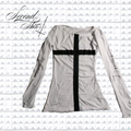 WHITE CROSS LONG-SLEEVE :3