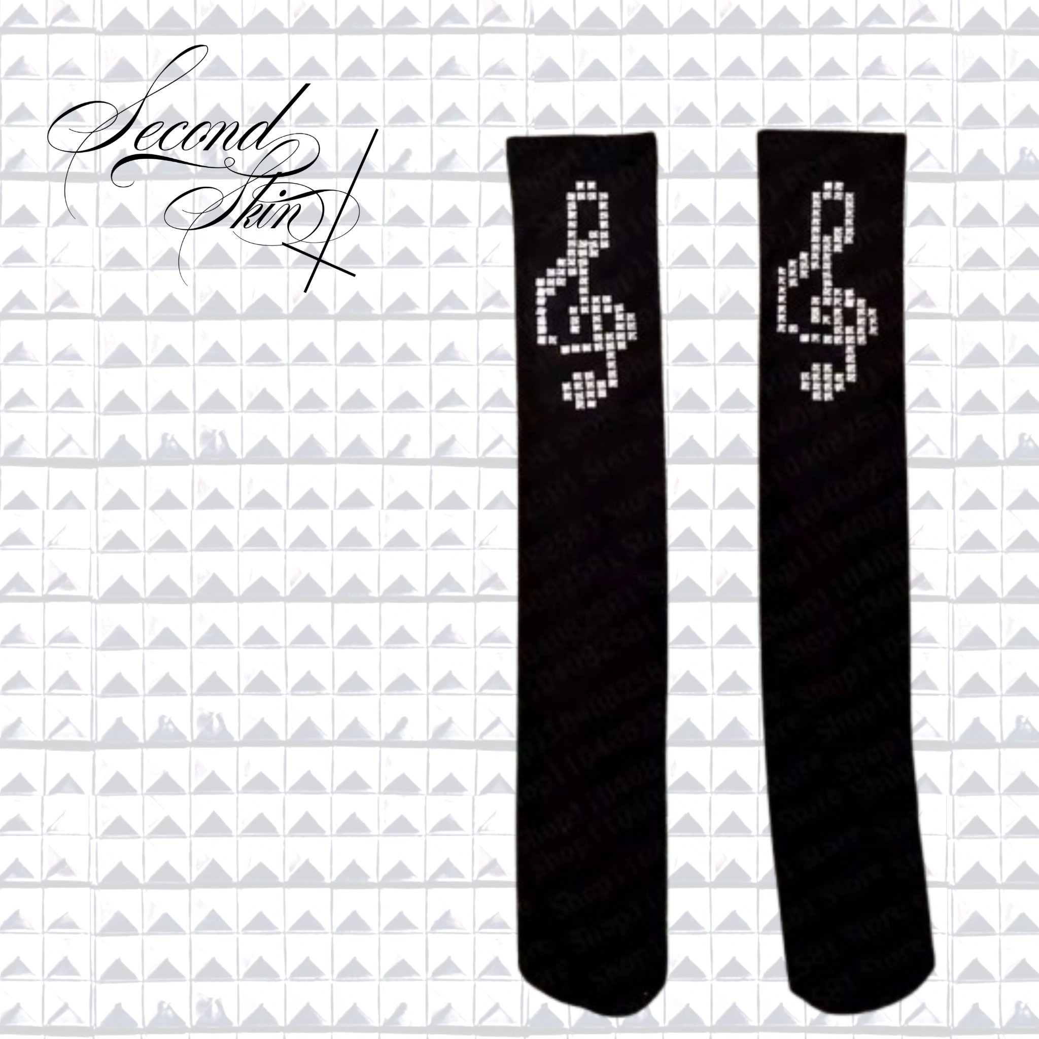 MUSIC STUD SOCKS :3