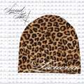 CHEETAH CURSIVE BEANIE :3