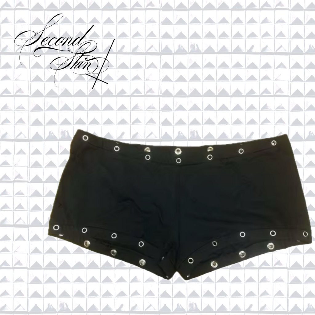 CIRCLE STUDED SHORTS :3