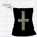 STUDDED CROSS TUBE TOP :3