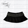 STUDDED SKIRT :3
