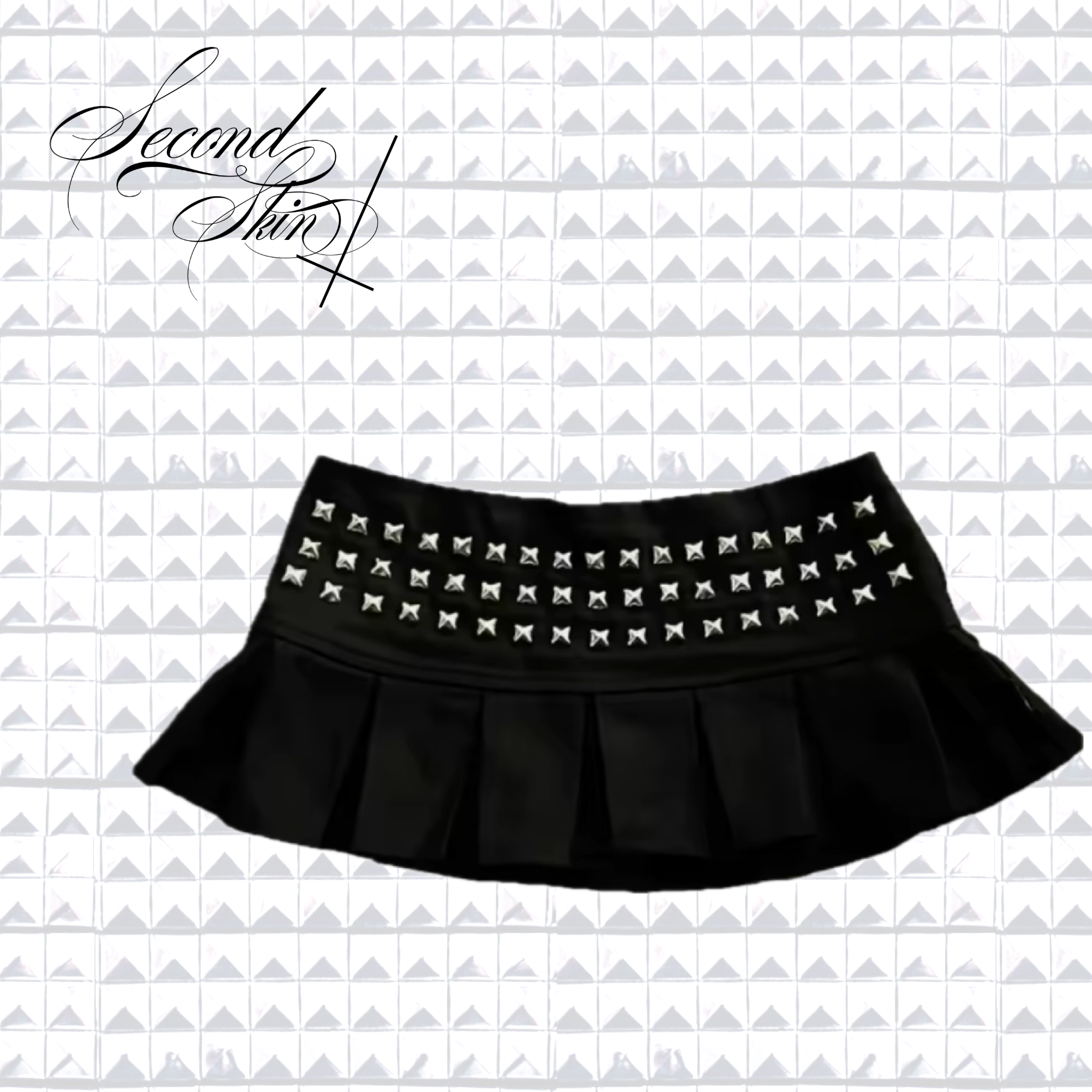 STUDDED SKIRT :3