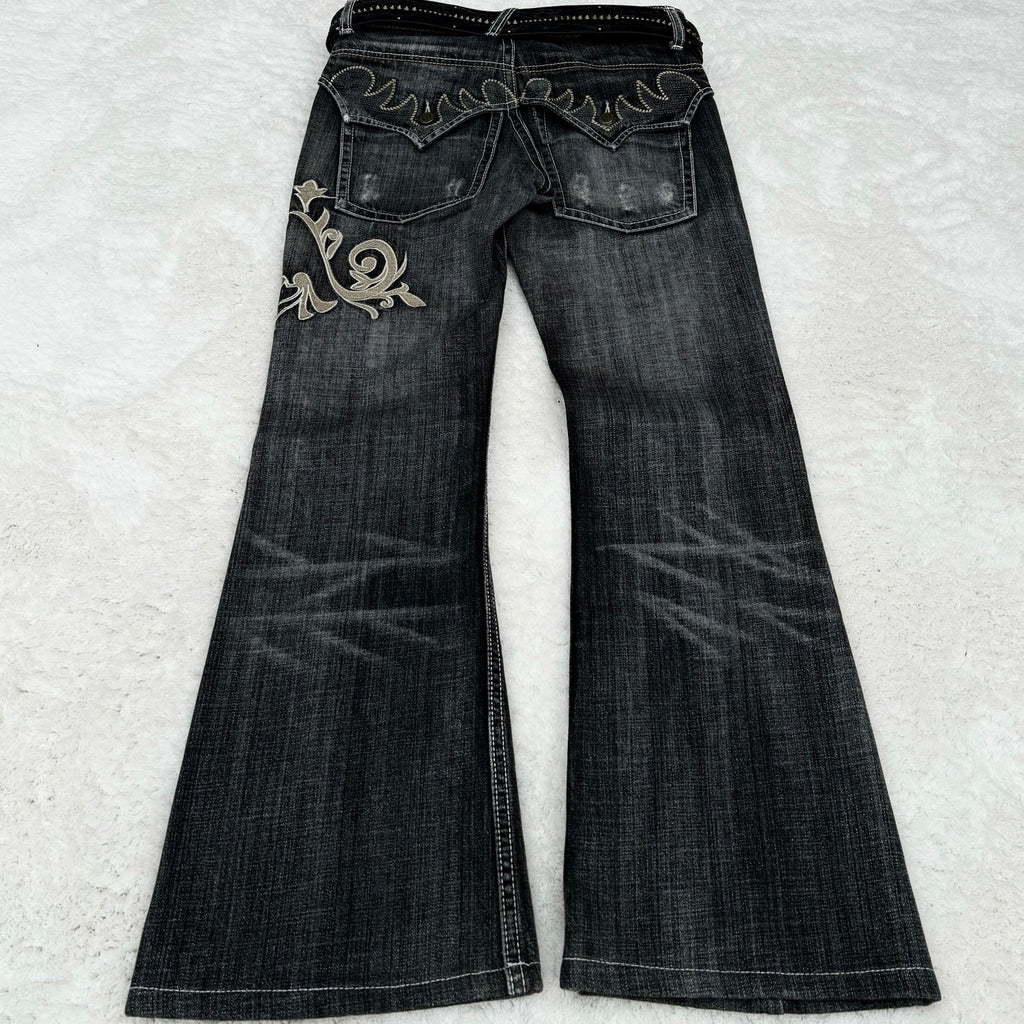 RODEO FLORAL DENIM JEANS :3