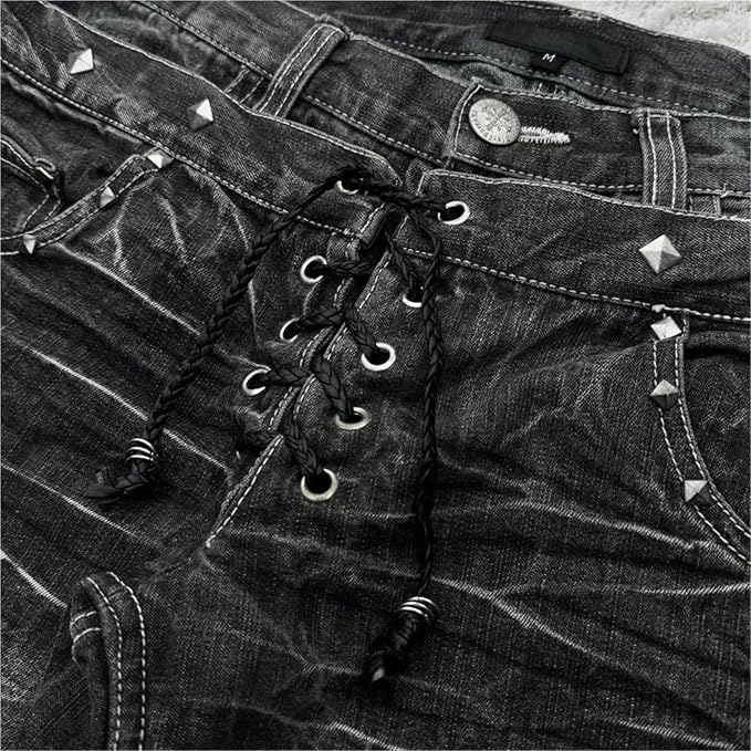TRINITY+ DISTRESSED FLAIR DENIM :3