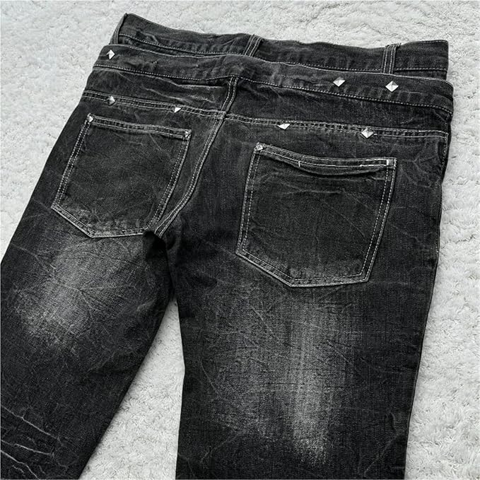 TRINITY+ DISTRESSED FLAIR DENIM :3